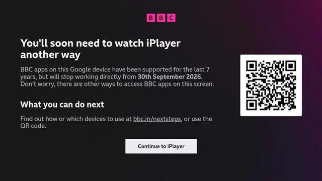 BBC Bloqueará Dispositivos Android/Google TV Não Certificados do iPlayer