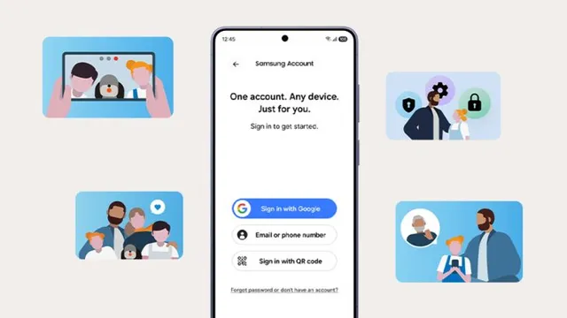 Como o Samsung Account torna a vida mais fácil e segura
