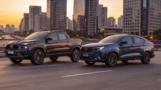 Fiat Toro e Fastback Híbridos Celebram 50 Anos da Marca no Brasil em Série Espec