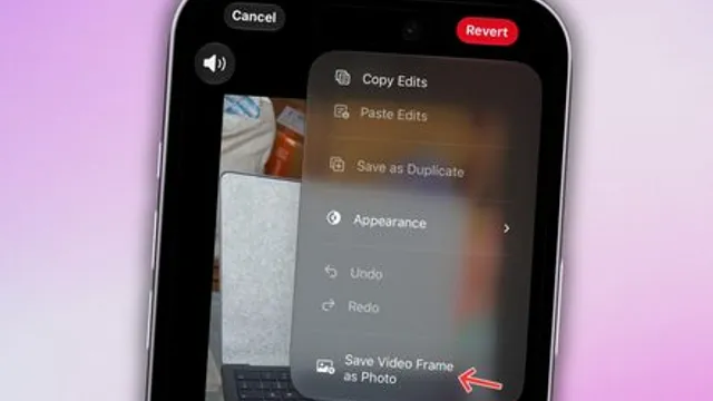iOS 27: o Recurso 'Salvar Frame de Vídeo como Foto'