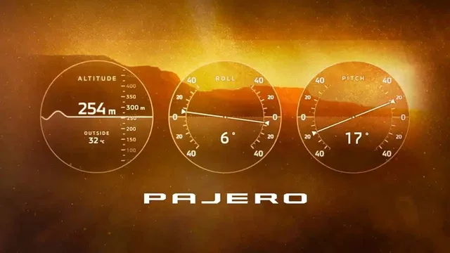 Novo Pajero: Mitsubishi Revela Painel Carregado de Tradição e Nostalgia