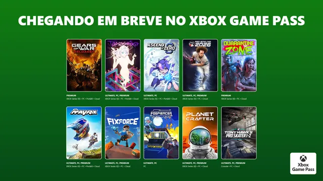 Novos Títulos Chegam ao Xbox Game Pass: Tony Hawk’s Pro Skater 1 + 2, Palworld 1