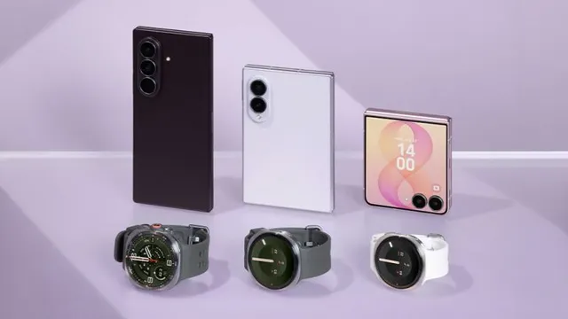 Samsung Lança Nova Série de Dispositivos Foldáveis e Smartwatches